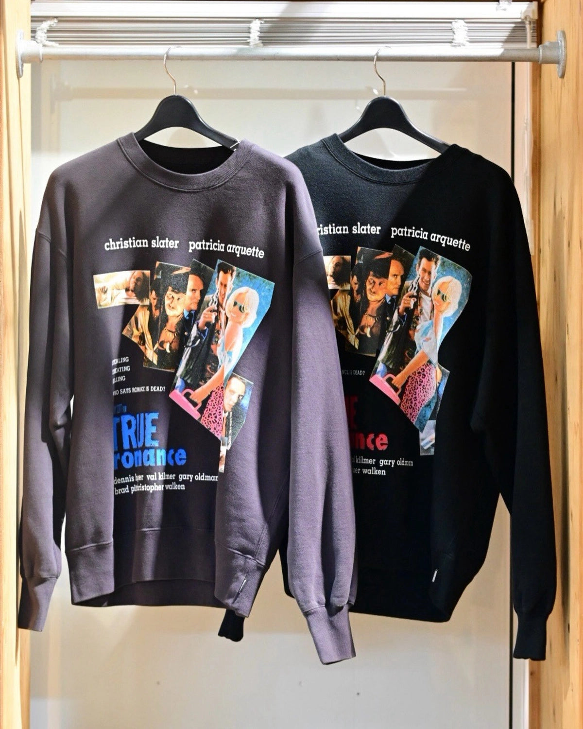 WACKO MARIA × TRUE ROMANCE / WASHED HEAVY WEIGHT SWEAT SHIRT (TR-WM-SS02)
