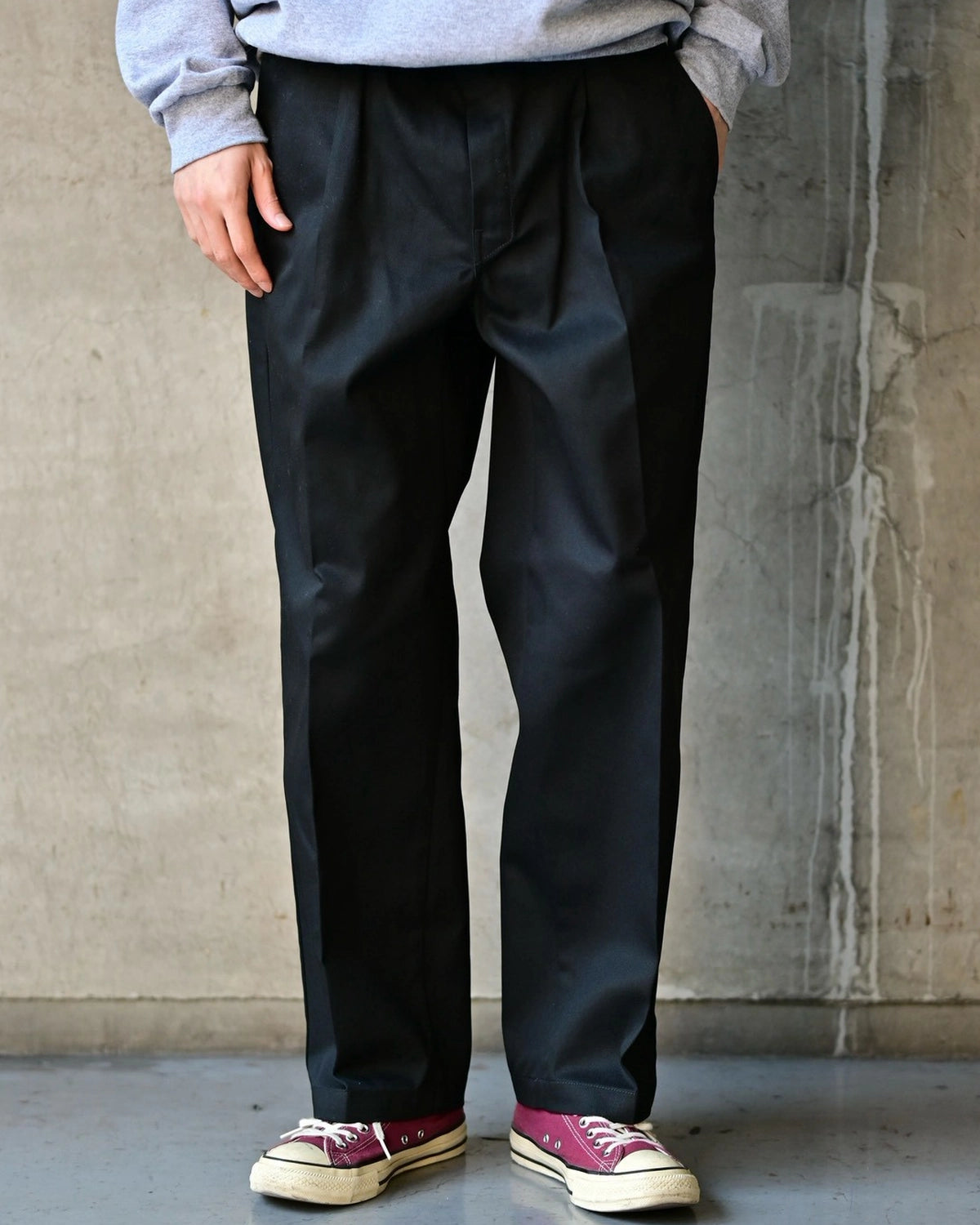 WACKO MARIA × DICKIES / PLEATED TROUSERS (26FW-WMP-DC01)