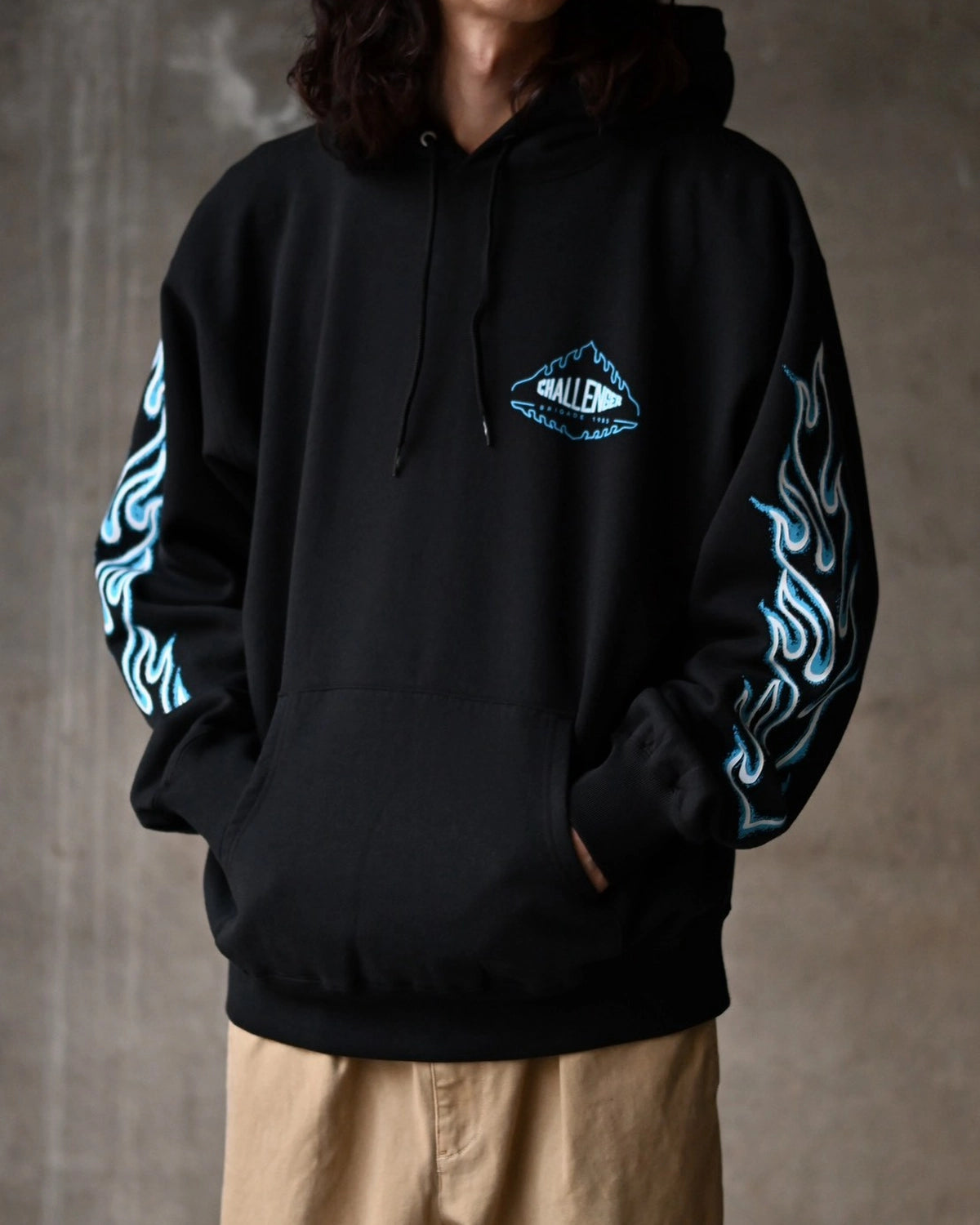 CHALLENGER / FLAME HOODIE (CLG-SW 026-005)
