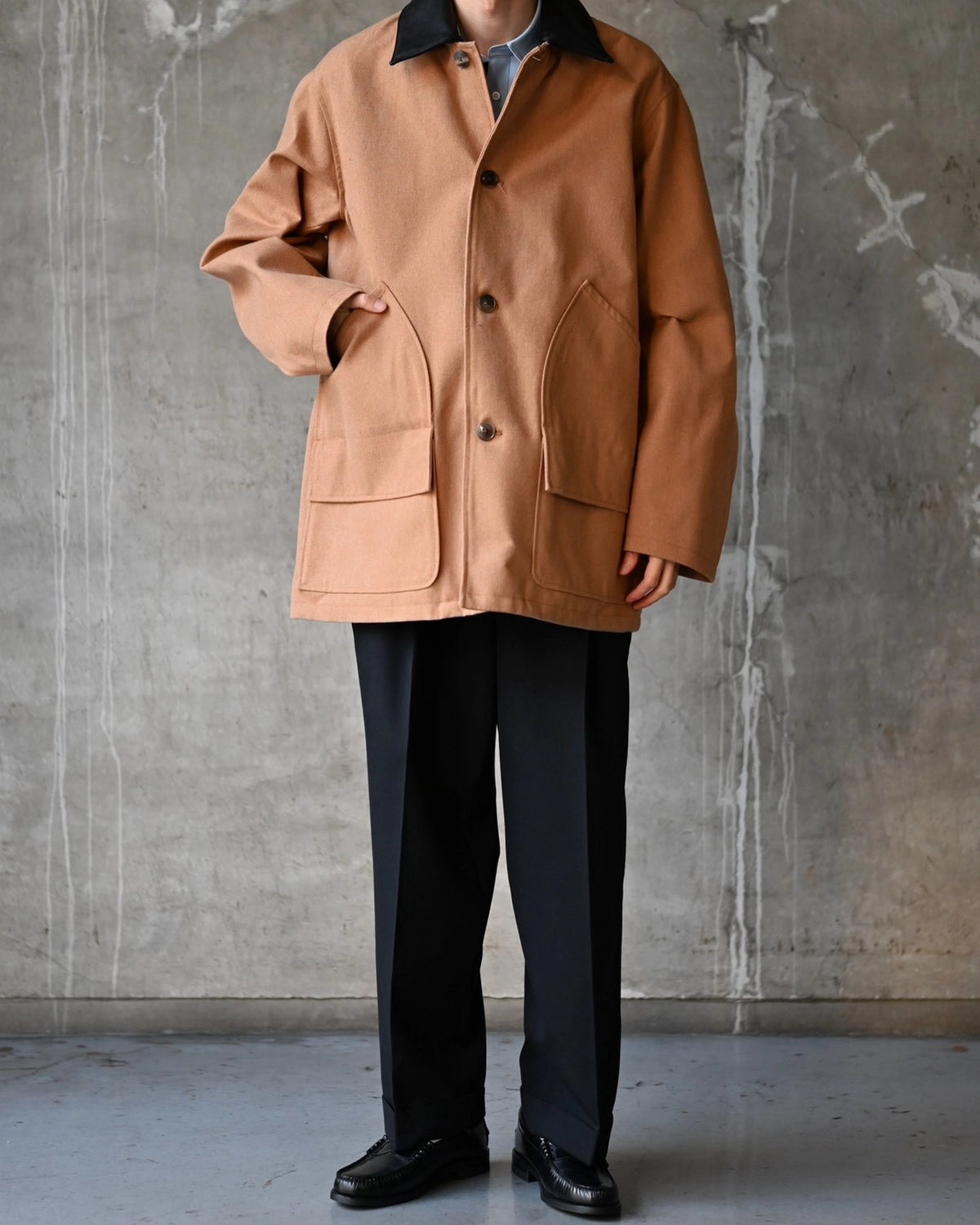MARKAWARE / Organic Cotton Duck / Chasseur Jacket (A26C08BL01C)