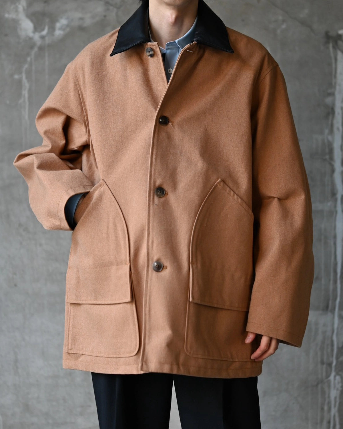 MARKAWARE / Organic Cotton Duck / Chasseur Jacket (A26C08BL01C)