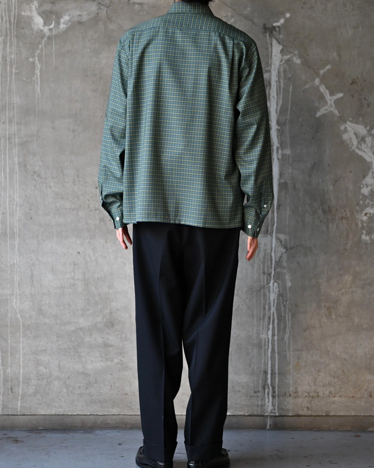 MARKAWARE / Super 160s Washable Wool Oxford / Square Shirt (A26C11SH02C)