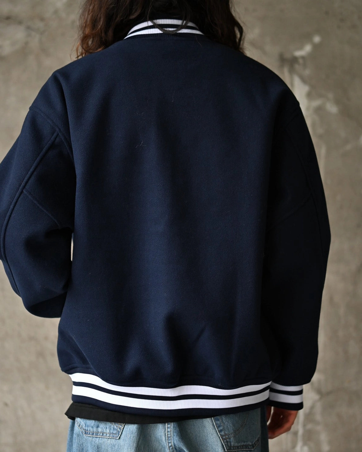 CHALLENGER / LOGO MELTON STADIUM JACKET (CLG-JK 026-013)