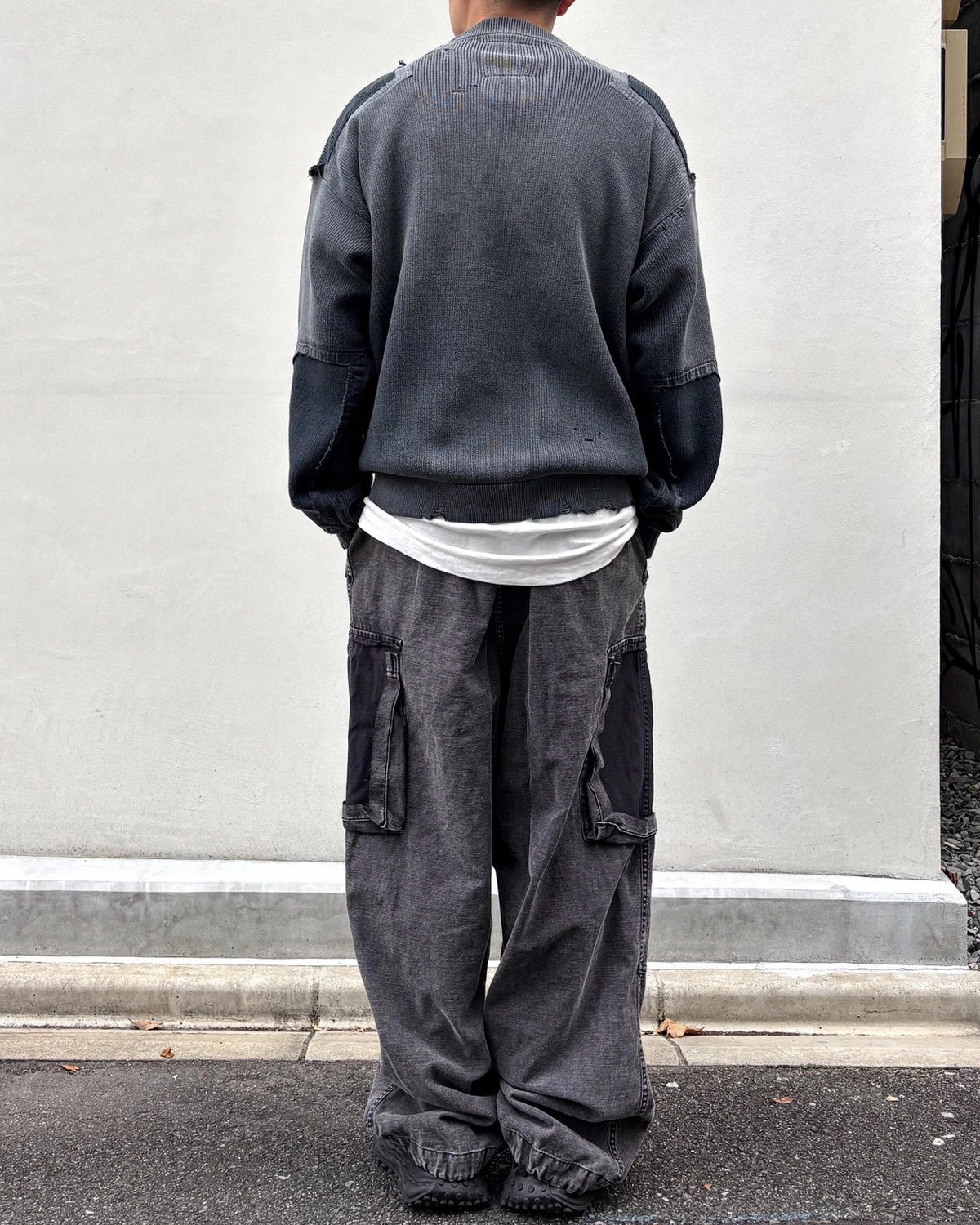 Maison MIHARA YASUHIRO / Sun Faded Like Knit Sweater (J17SW702)