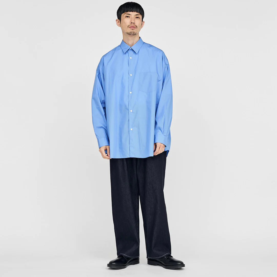 Graphpaper /  Broad L/S Oversized Regular Collar Shirt (23AW)