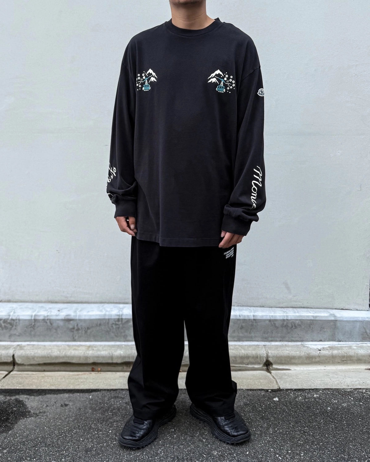 MONCLER × FRAGMENT / LS T-SHIRT (L209U8D0000189AZI)