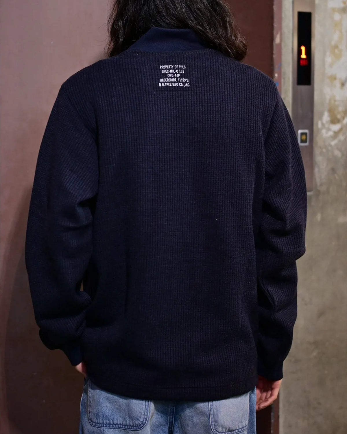 N.HOOLYWOOD TEST PRODUCT EXCHANGE SERVICE / MOCK NECK LONG SLEEVE T-SHIRT (9262-CS05-021)