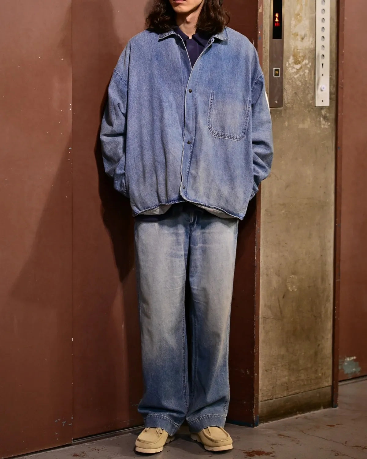 N.HOOLYWOOD TEST PRODUCT EXCHANGE SERVICE / SHIRT JACKET (9262-BL05-007)