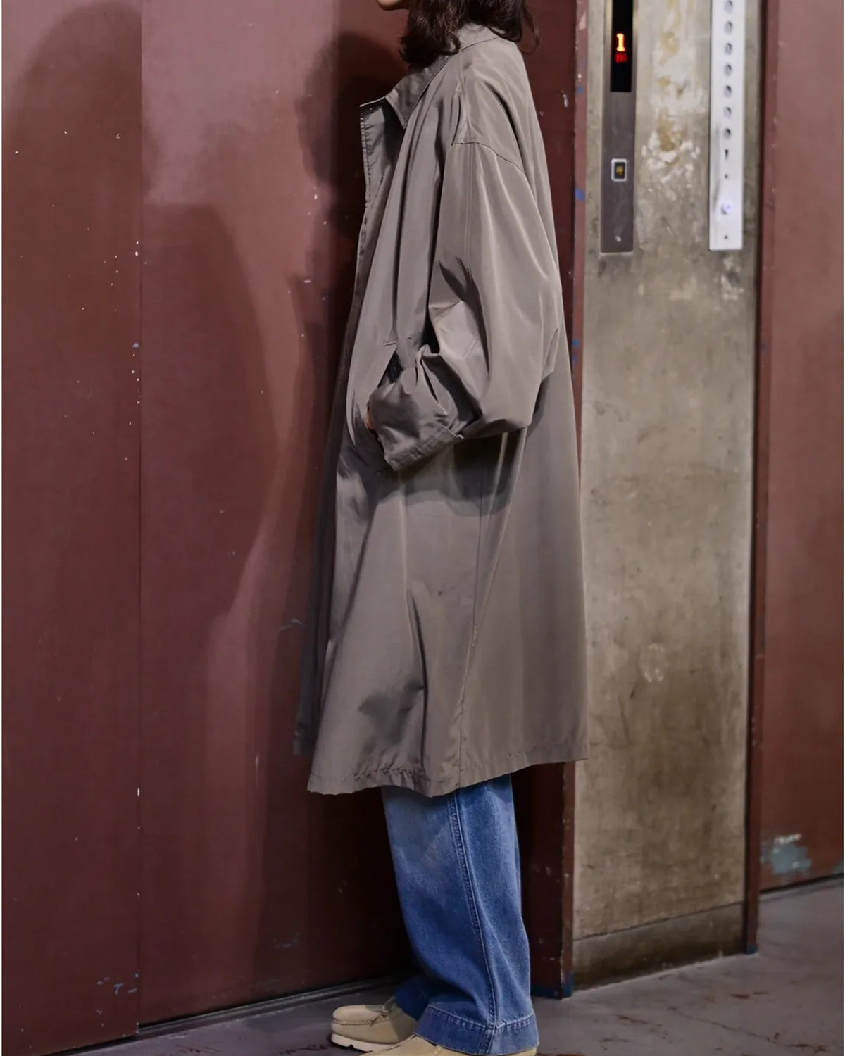N.HOOLYWOOD TEST PRODUCT EXCHANGE SERVICE / BALMACAAN COAT (9262-CO02-002)