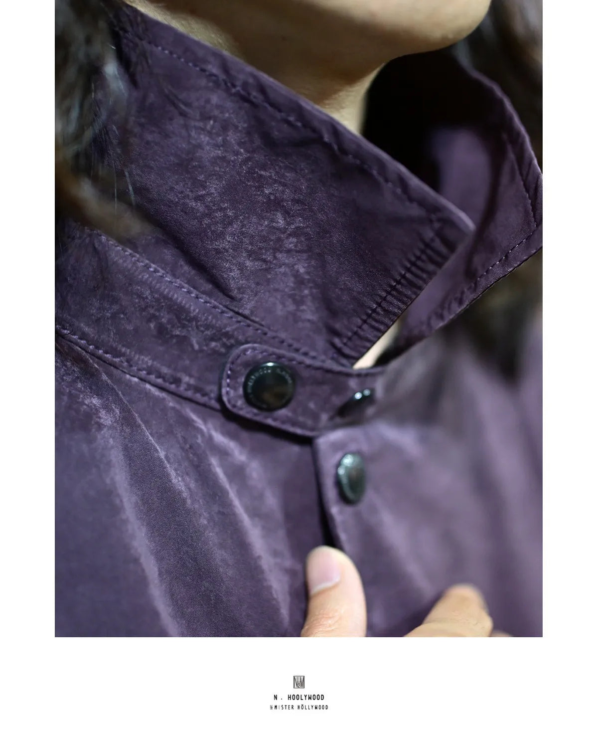 N.HOOLYWOOD COMPILE / COACH JACKET (2262-BL04-012)