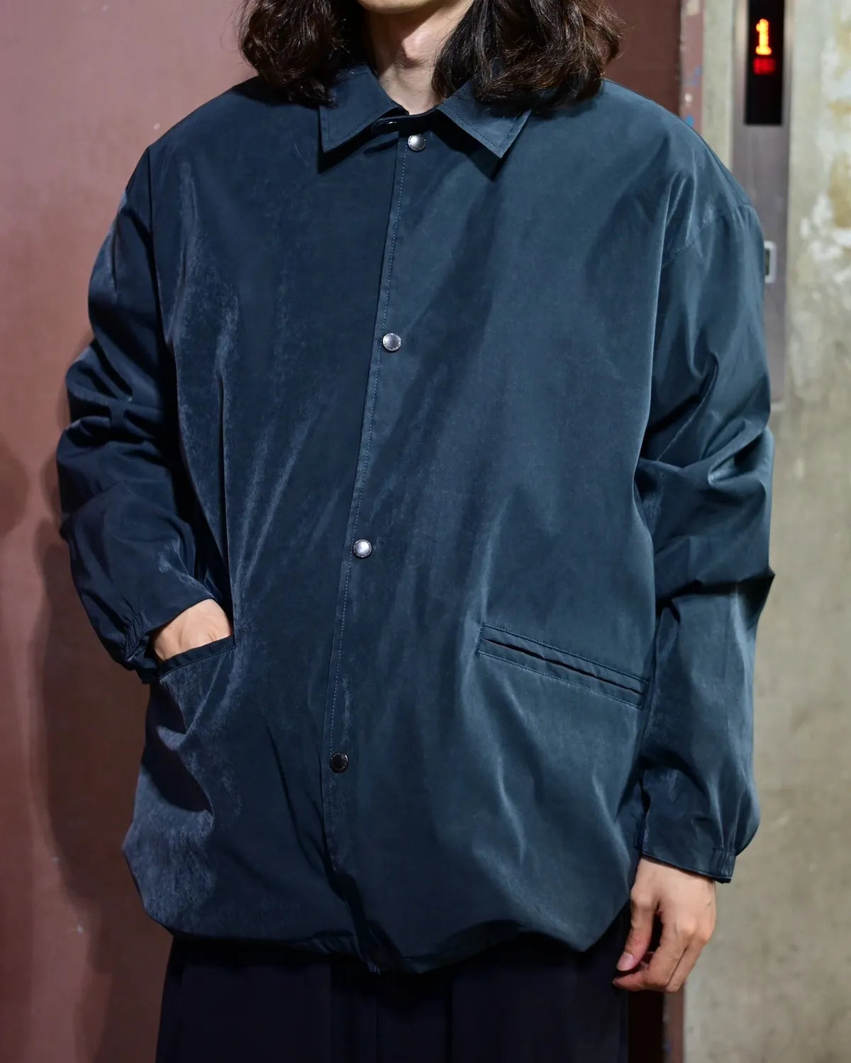 N.HOOLYWOOD COMPILE / COACH JACKET (2262-BL04-012)