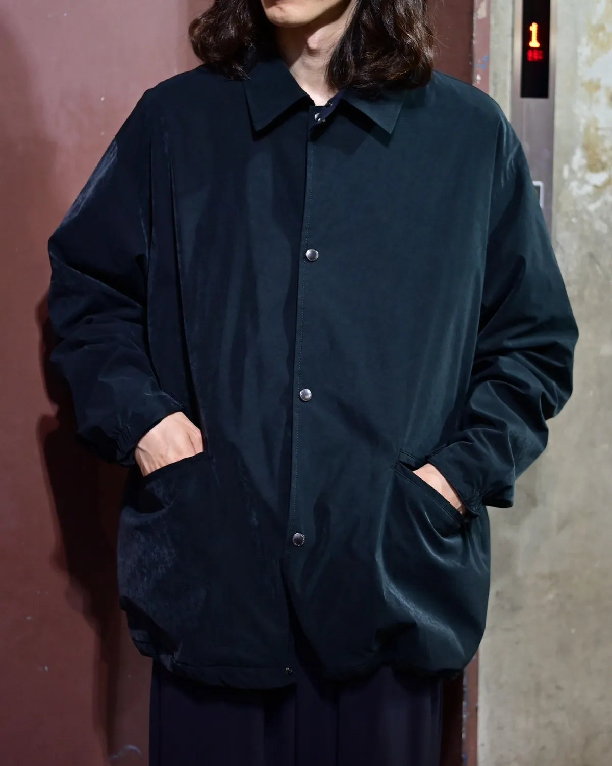 N.HOOLYWOOD COMPILE / COACH JACKET (2262-BL04-012)
