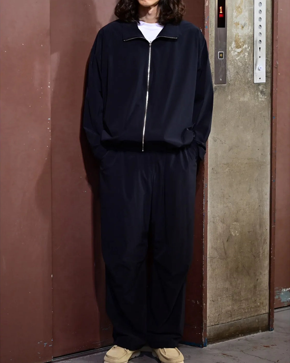 N.HOOLYWOOD COMPILE / STAND COLLAR BLOUSON (2262-BL15-002)
