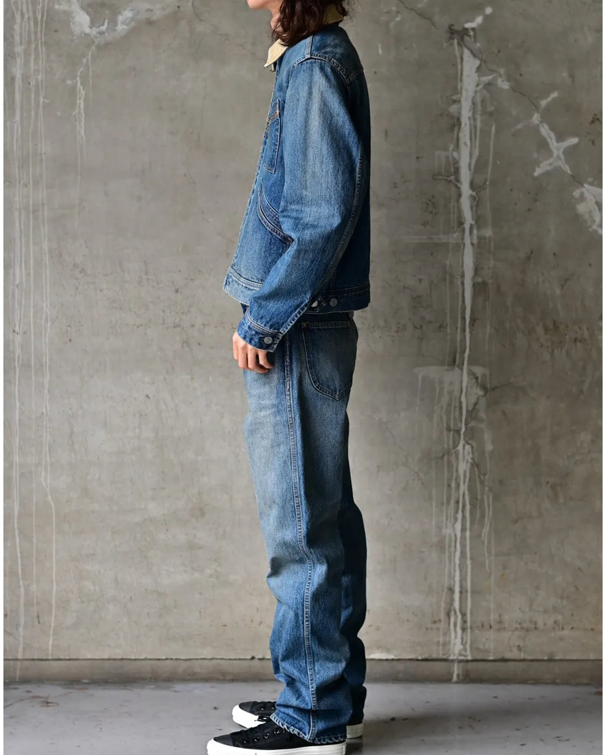 MINEDENIM  / Denim Zipup Trucker Jacket USD (MDFBF09801)