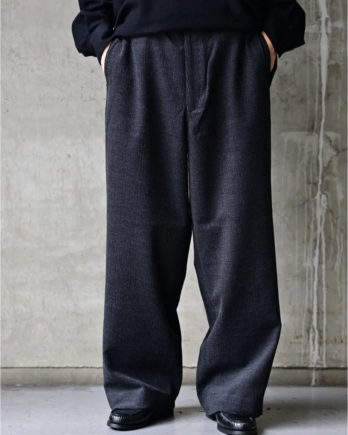 marka / SUPER 120s WOOL CORDUROY / USMC SLACKS (M26C18PT01C)