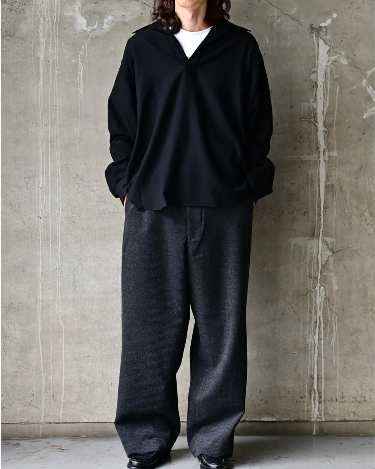 marka / SUPER 120s WOOL CORDUROY / USMC SLACKS (M26C18PT01C)