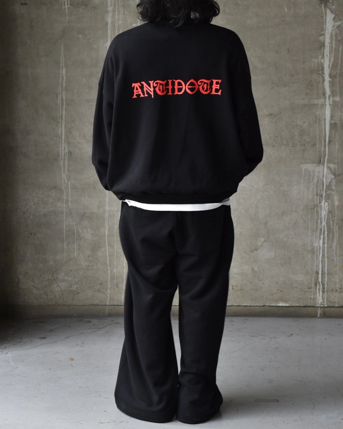ANTIDOTE BUYERS CLUB / Over Sized Logo Sweat Pants (ABCAW25OS05)