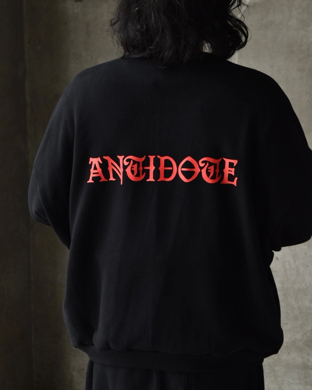 ANTIDOTE BUYERS CLUB / Over Sized Logo Crew Neck Sweatshirt (ABCAW25OS03)