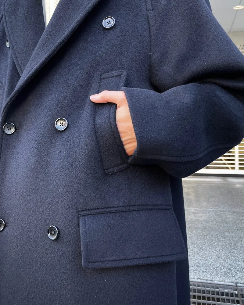 blurhmsROOTSTOCK (ブラームス) / Wool Beaver Double Breasted Coat | 公式通販・JACK in  the NET