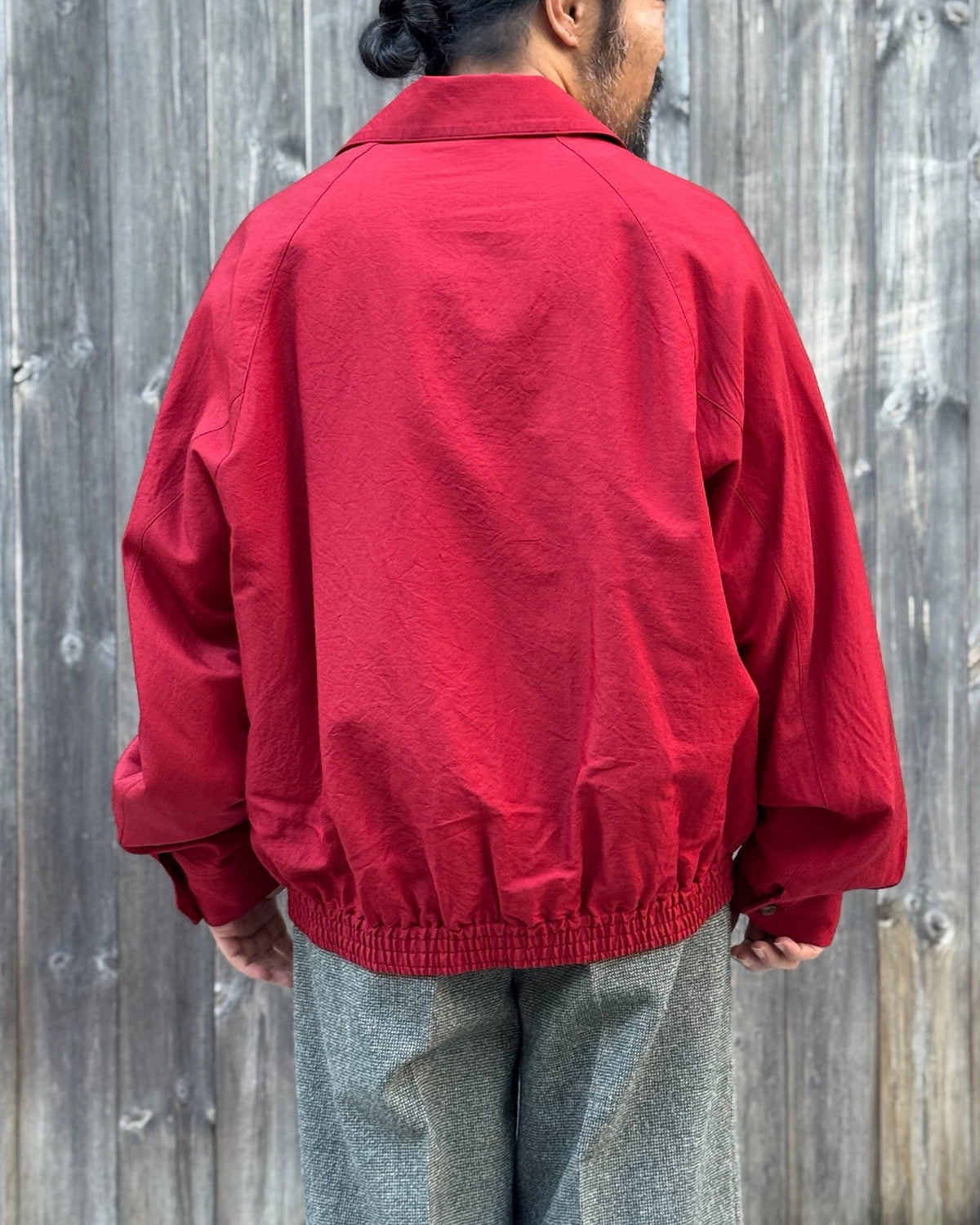 blurhms / Washed Wool Silk Sports Jacket (BHS26F020)