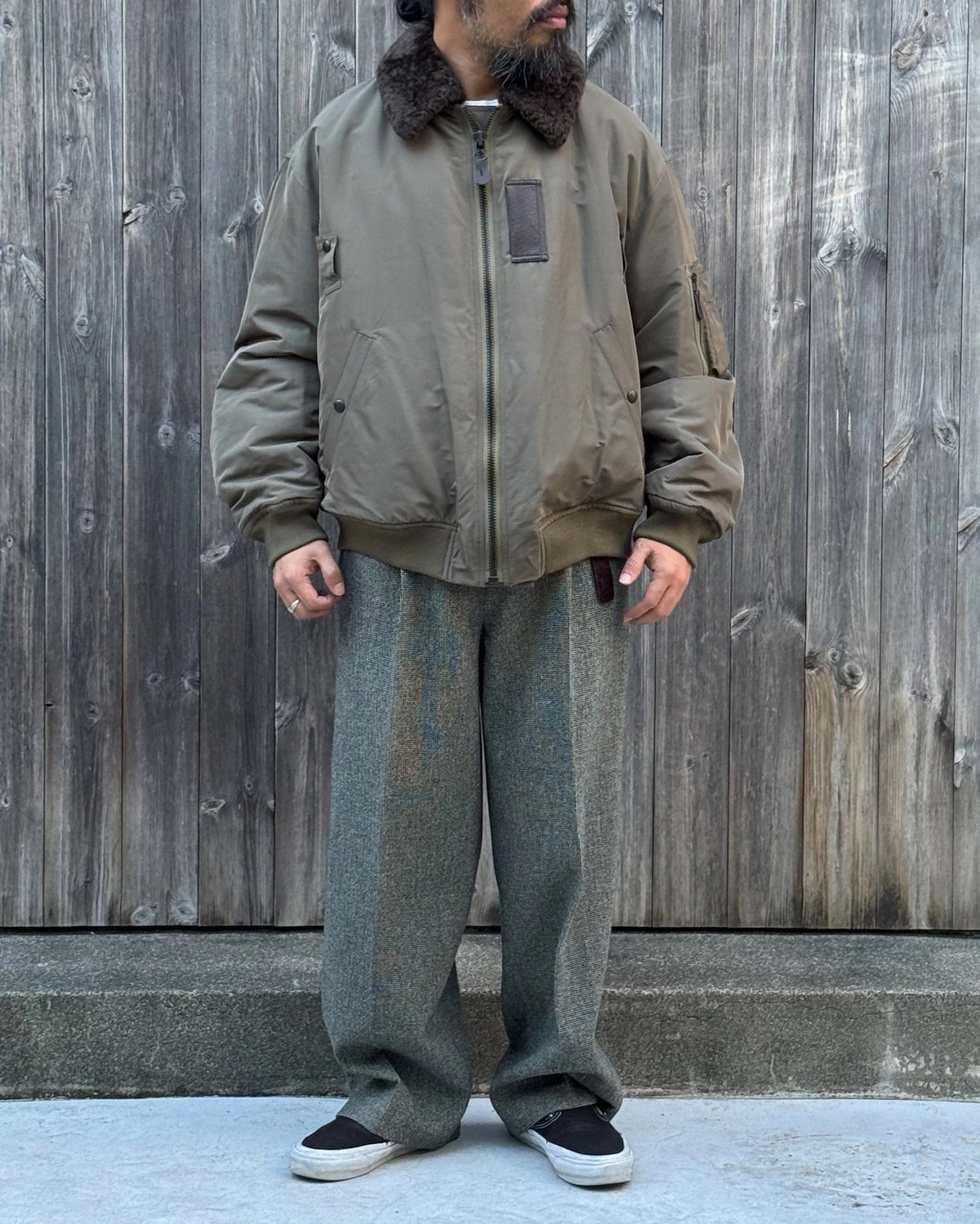 blurhms / Poly-Silk Twill Modified MA1 (BHS26F026)