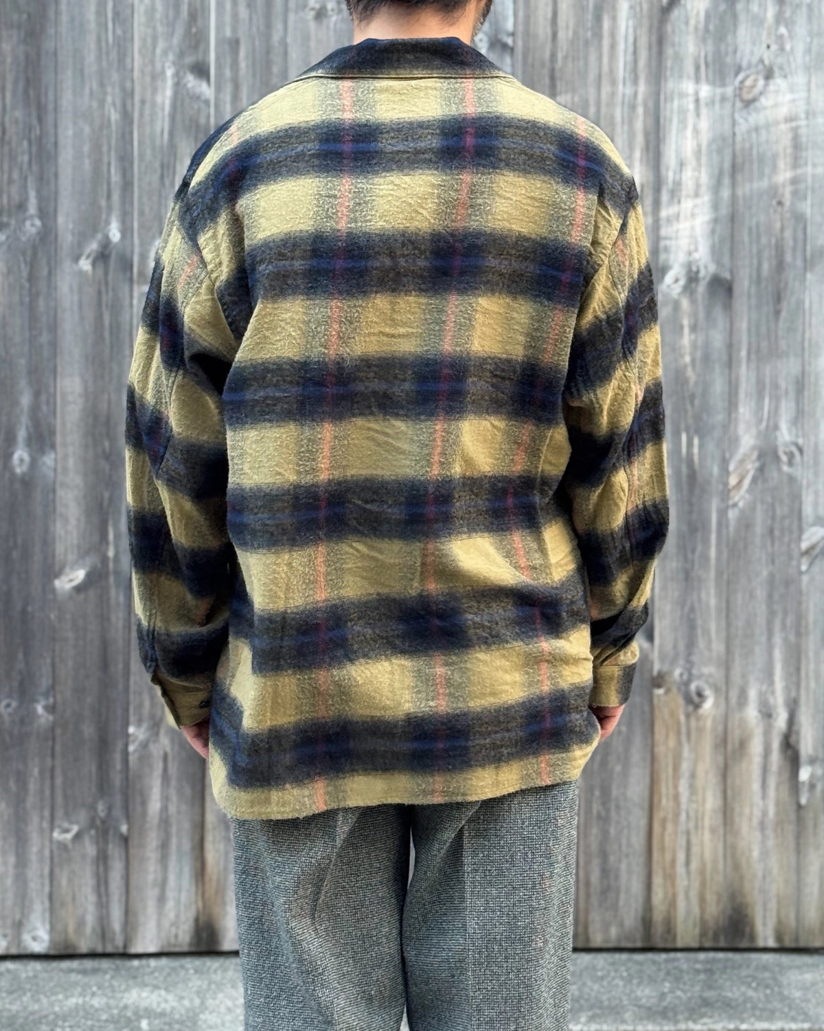blurhms / Cotton Rayon Ombre Open-collar Shirt L/S (BHS26F019Omb)