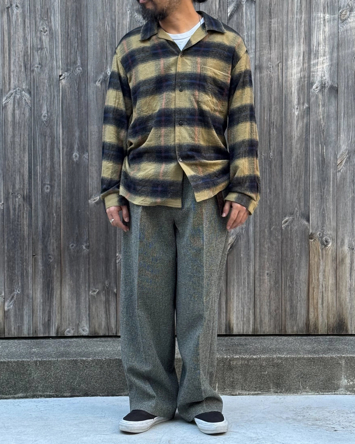 blurhms / Tweed Trousers (BHS26F006)