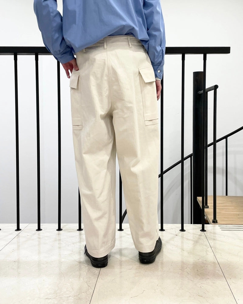 blurhms/ Cotton-HBT 43 Pants (bROOTS25S2)