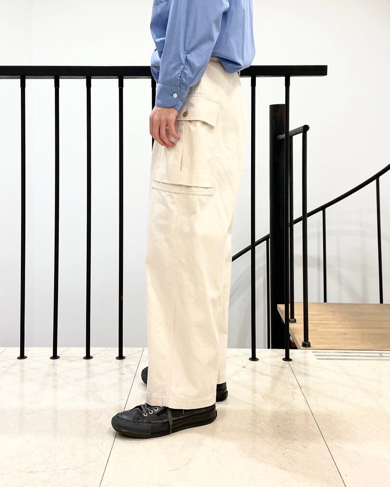 blurhms/ Cotton-HBT 43 Pants (bROOTS25S2)