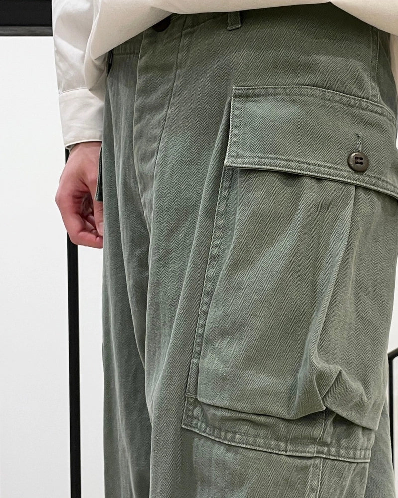 blurhms / Cotton-HBT 43 Pants (bROOTS25S2USD)