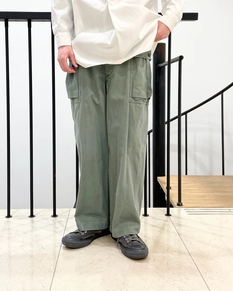 blurhms / Cotton-HBT 43 Pants (bROOTS25S2USD)