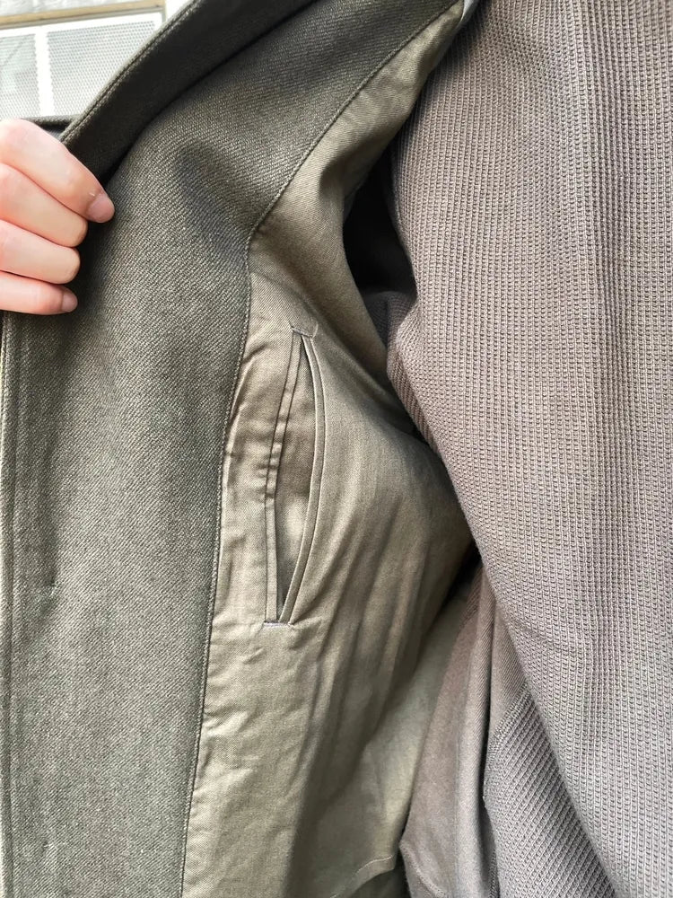 blurhms / Linen-Co Heavy Twill 35 Coat (bROOTS24F1)