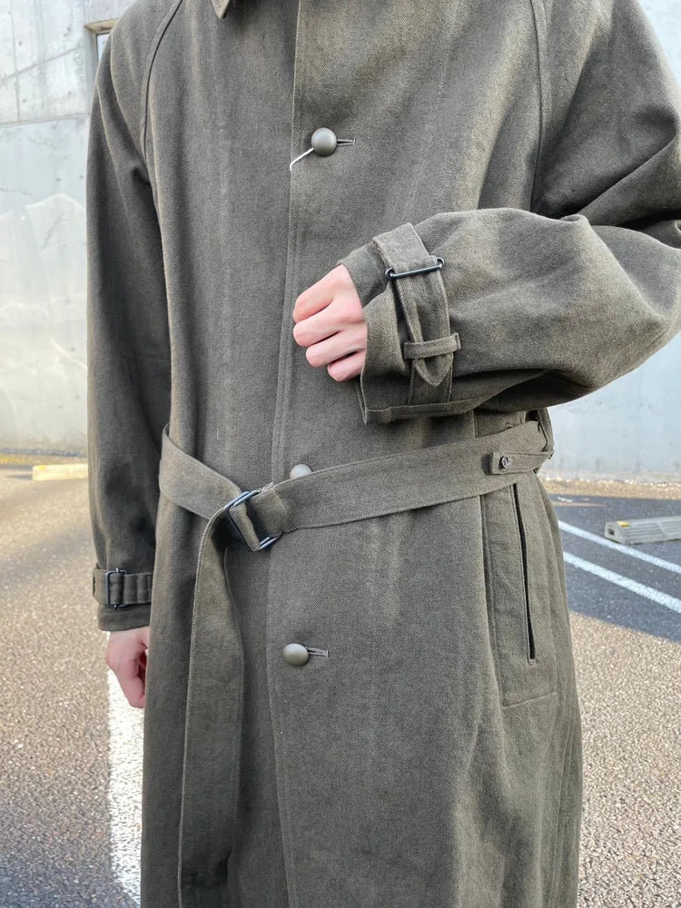 blurhms / Linen-Co Heavy Twill 35 Coat (bROOTS24F1)