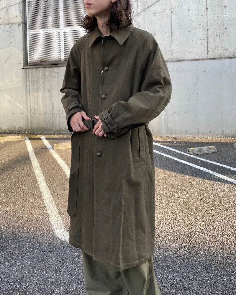 blurhms / Linen-Co Heavy Twill 35 Coat (bROOTS24F1)