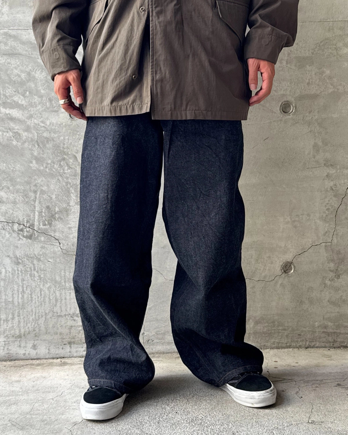 blurhms / 12.9oz Denim Bias Pants (BHS26F021)