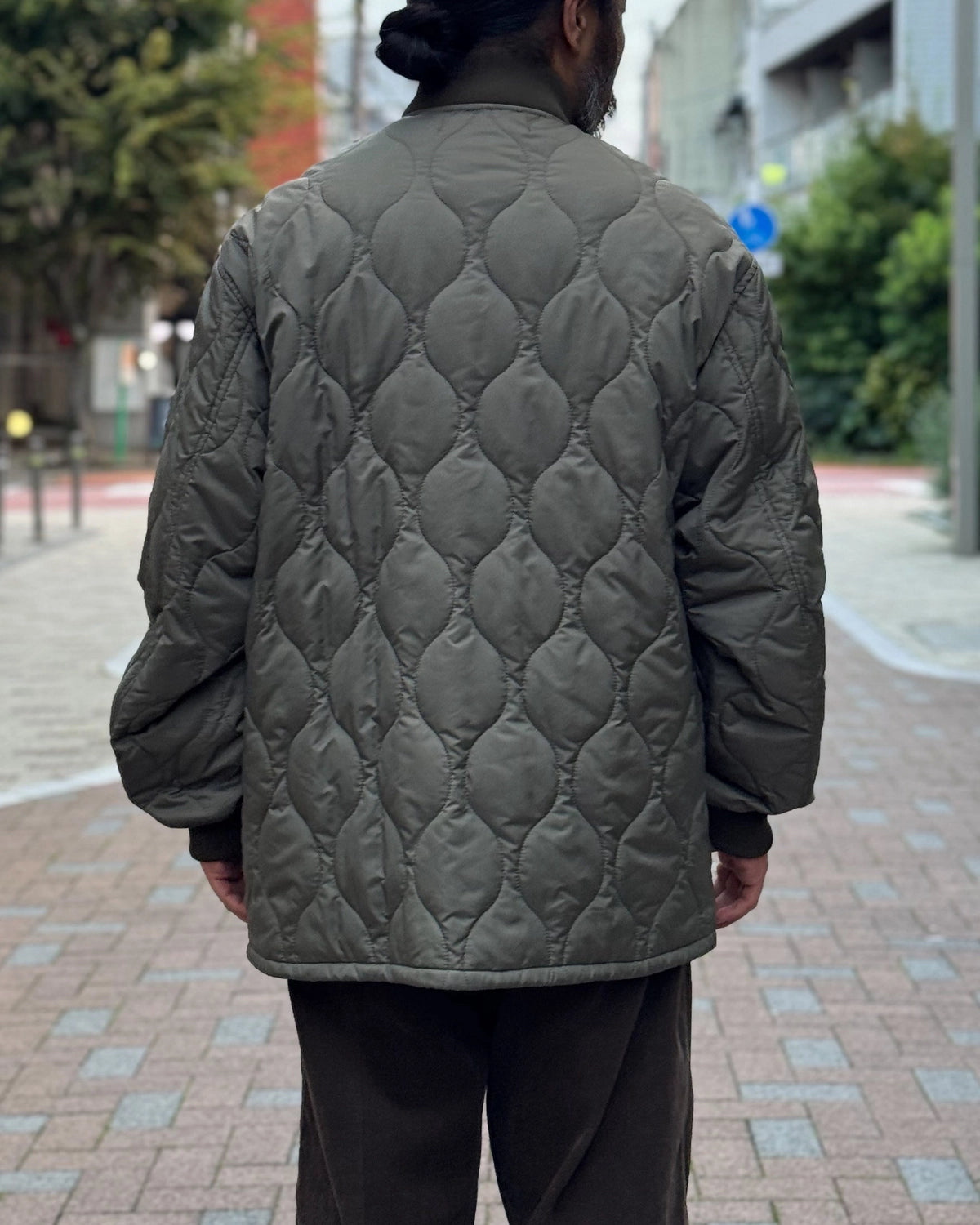 blurhmsROOTSTOCK / Nylon Quilted CWU Jacket (bROOTS26F8)