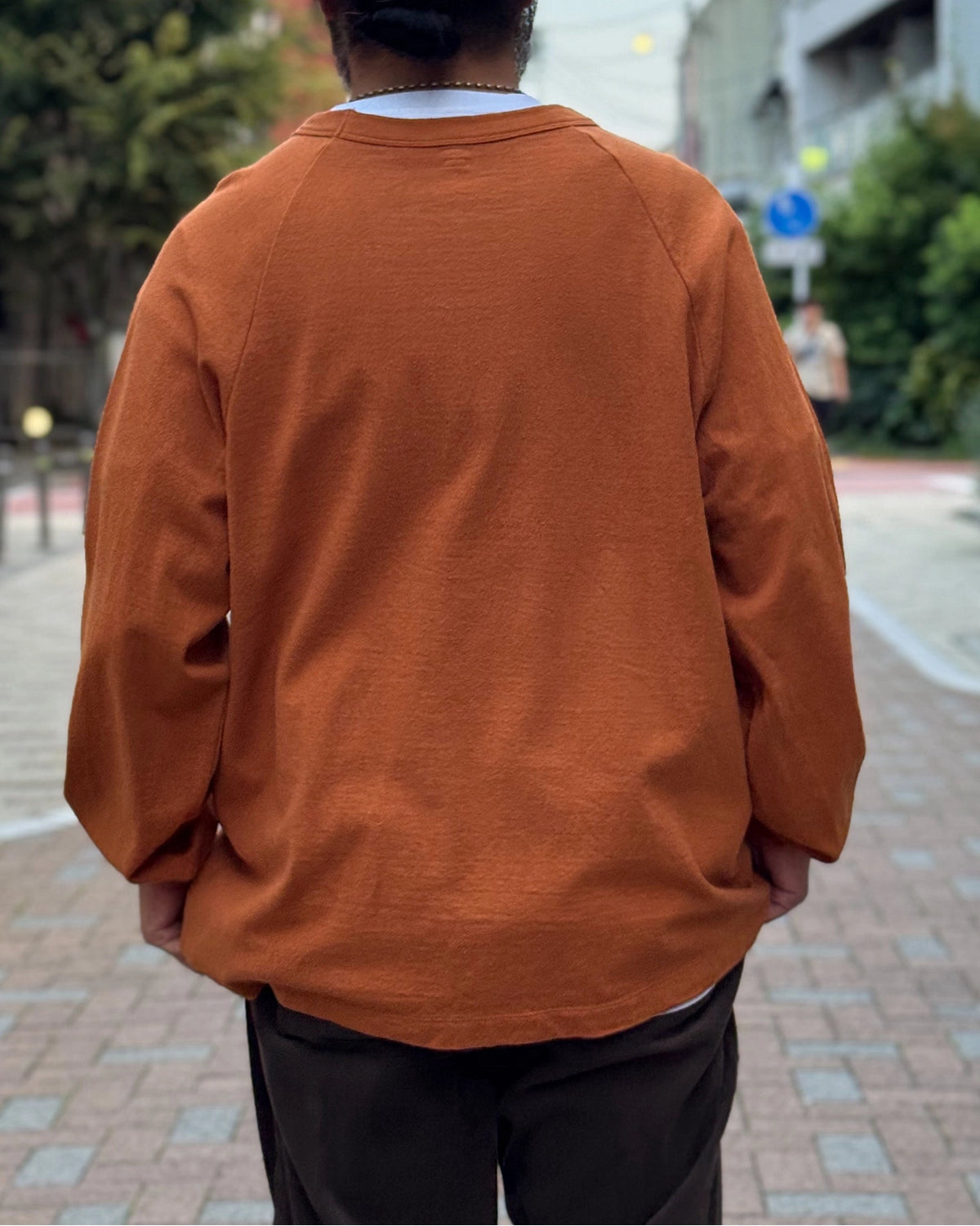 blurhms / Co/Silk Nep Raglan Tee (BHS24F037F26)