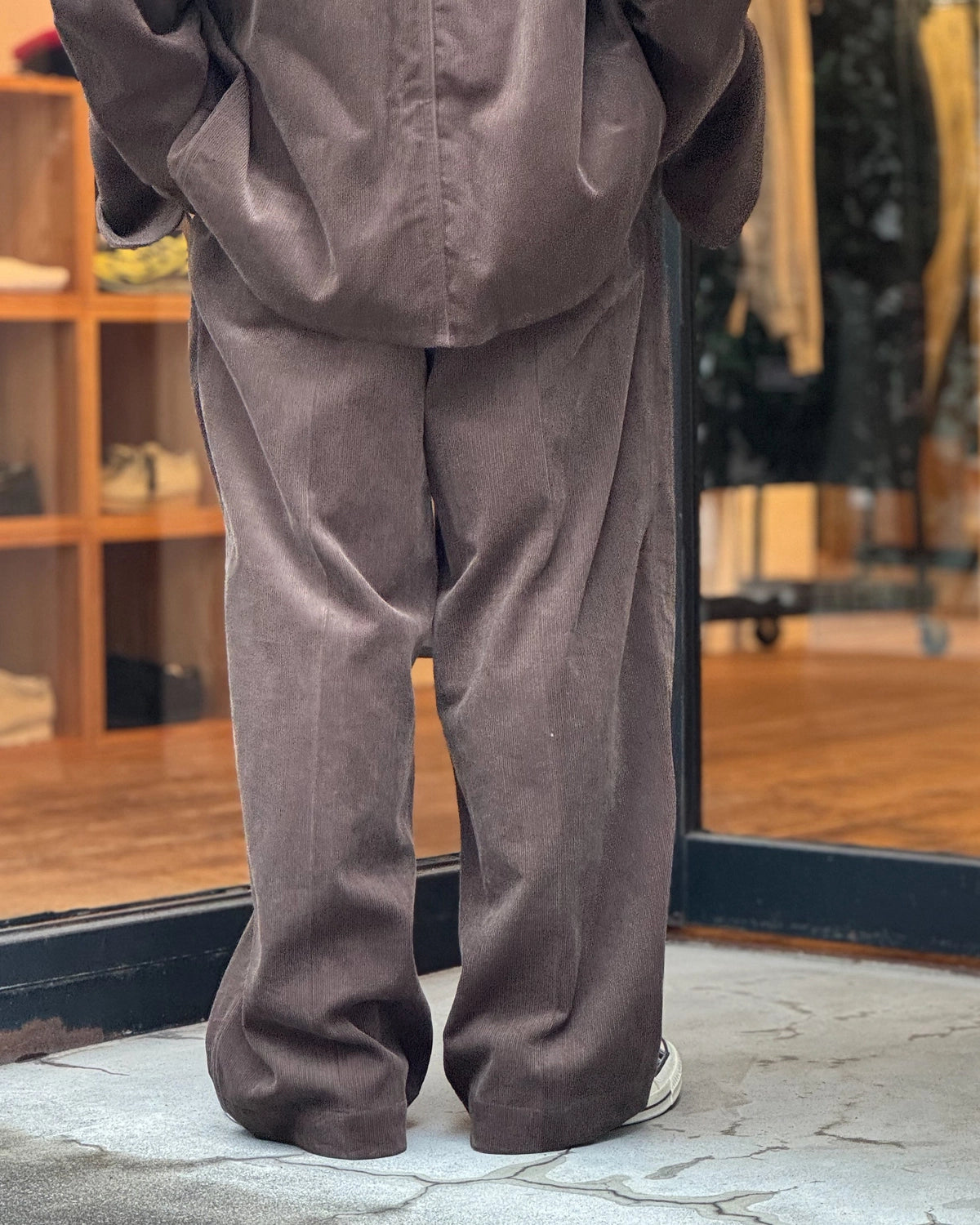 blurhmsROOTSTOCK / Corduroy Military Trousers (bROOTS26F7)