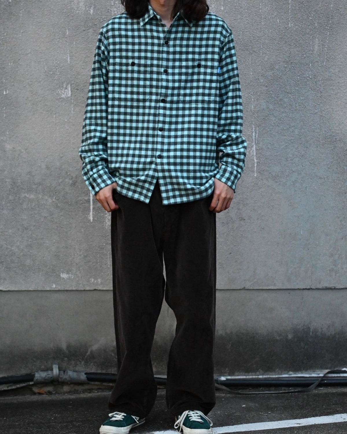 CHALLENGER / GINGHAM FLANNEL SHIRT (CLG-SH 026-007)