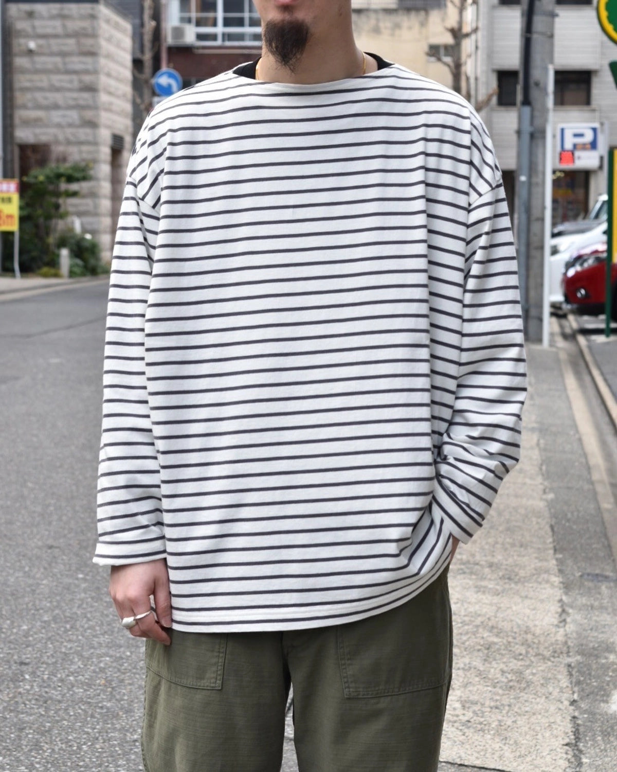 CIOTA / Border Long Sleeve Shirt (CSLM-153)