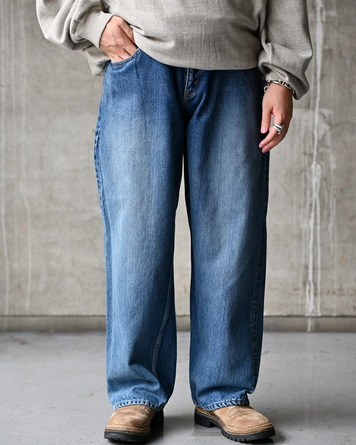 CIOTA / インディゴスビン 13.5oz バギーデニム (PTLM-25BG-PIMBL)
