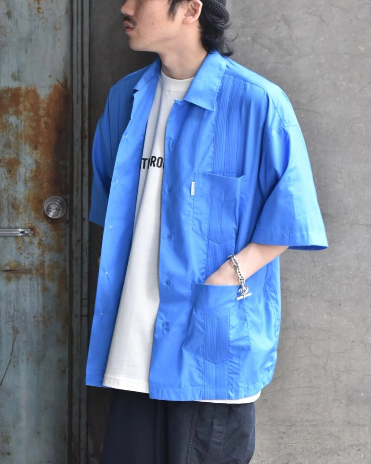 COOTIE PRODUCTIONS® / 120/2 Typewriter Cuba S/S Shirt (CTE-25S408)