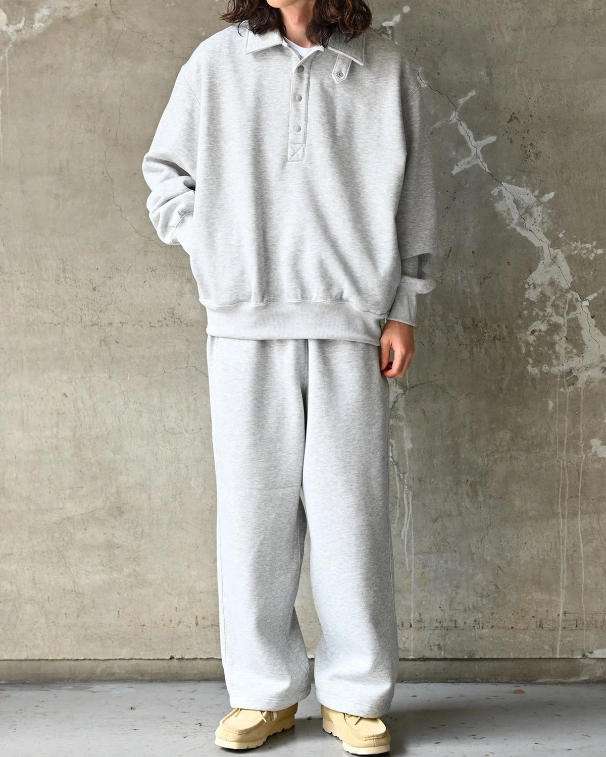 DAIWA PIER39 / TECH SWEAT SNAP PULLOVER (BE-53026W)