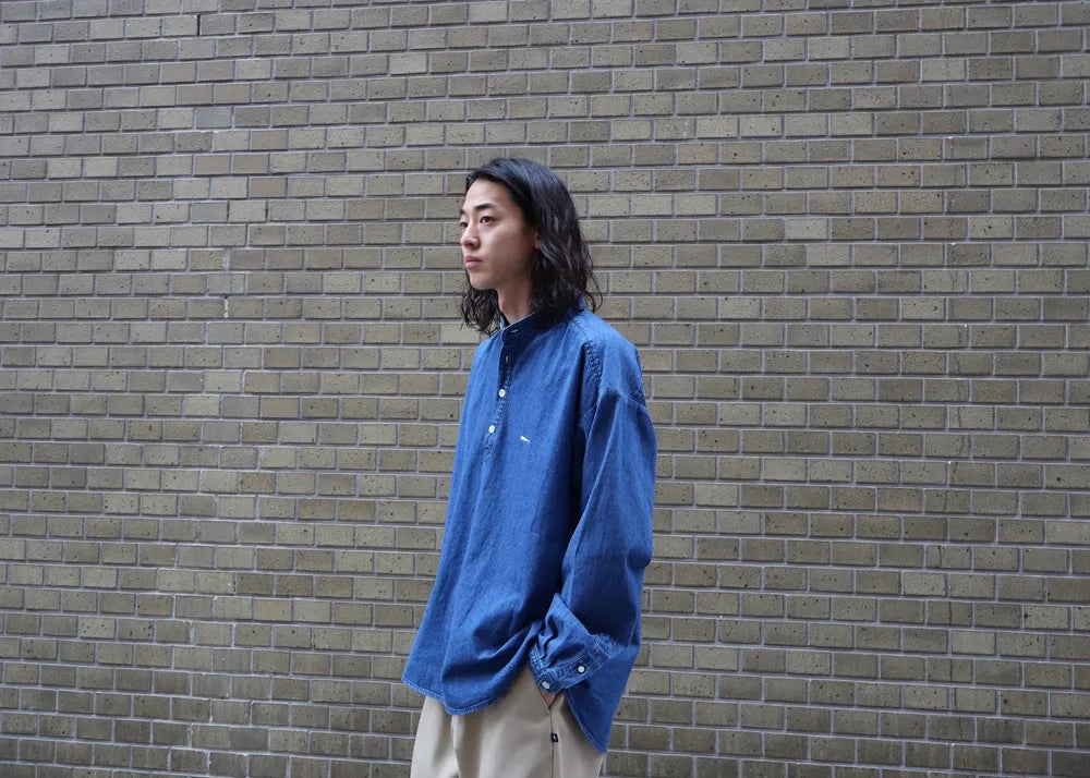 DESCENDANT / TETTY DENIM LS SHIRT (242WVDS-SHM02)