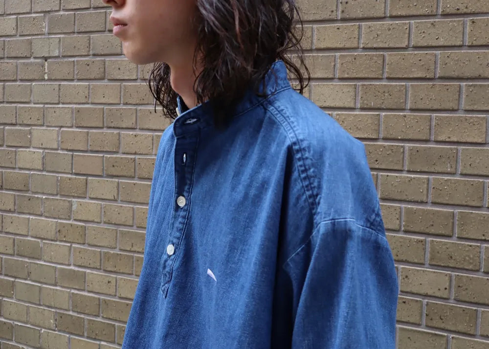 DESCENDANT / TETTY DENIM LS SHIRT (242WVDS-SHM02)