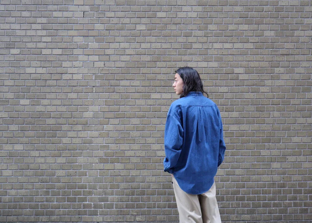 DESCENDANT / TETTY DENIM LS SHIRT (242WVDS-SHM02)