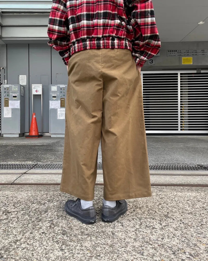 DIGAWEL / Belt pants① moleskin (DWXB016)