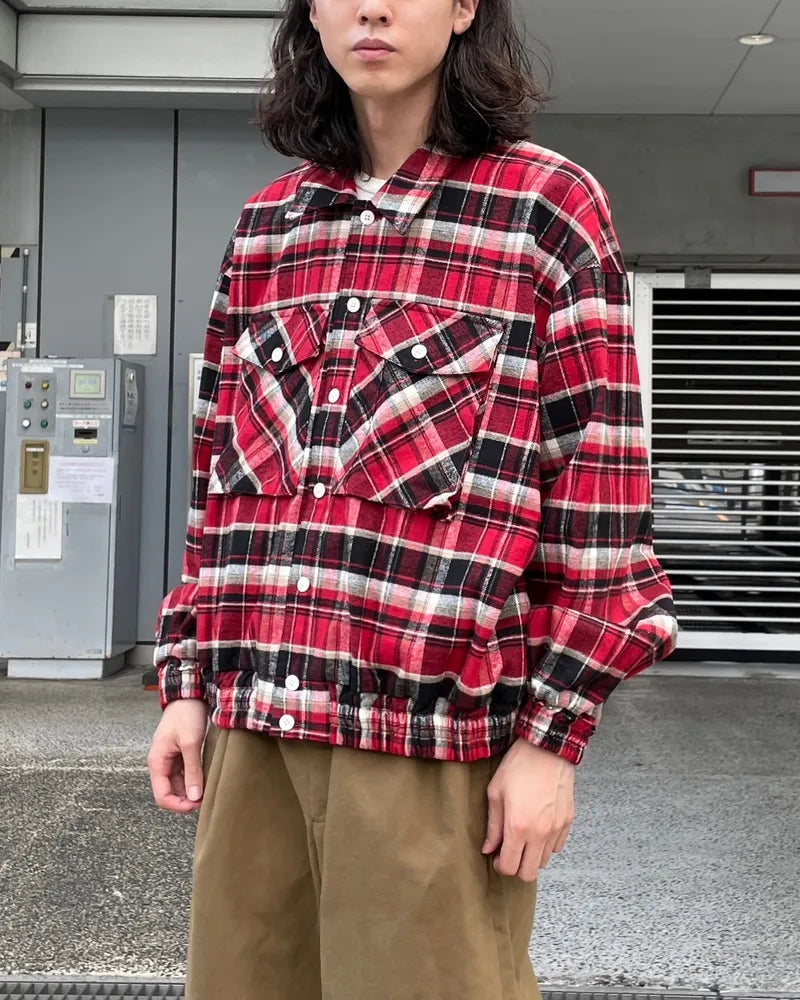 DIGAWEL / Check shirt blouson (DWXB024)