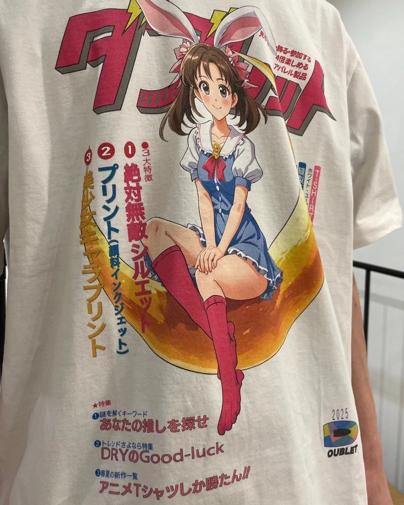 doublet / ANIME PRINT T-SHIRT (25SS33CS370)