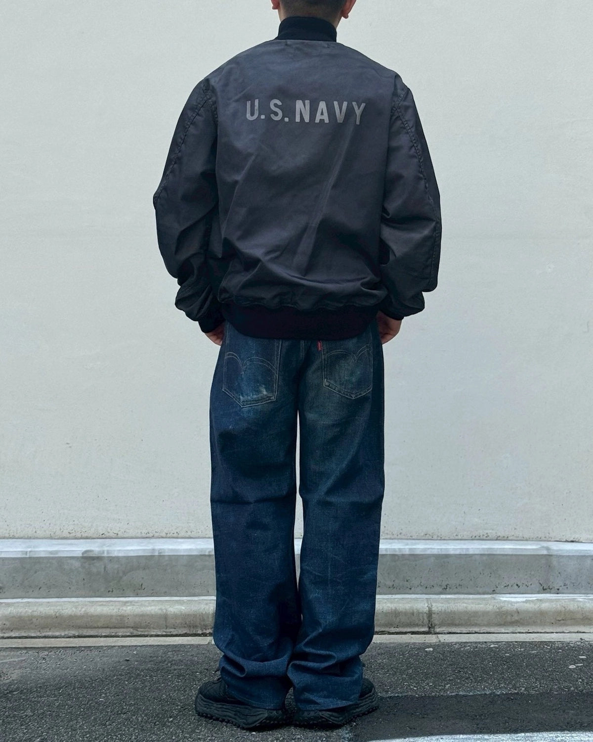 eYe JUNYA WATANABE MAN × New Manual / ナイロンツイル 転写プリント New Manual Wネーム (WQ-J905-100)